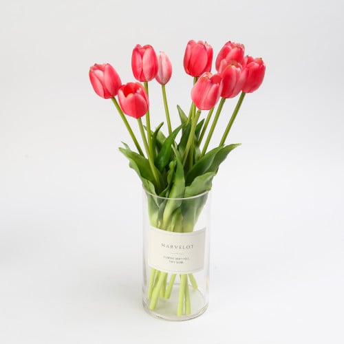 فازة توليب وردي