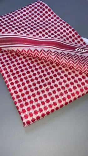 ترميم شماغ منتوف