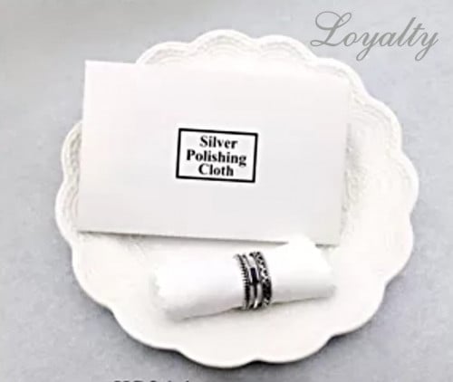 Silver polish cloth