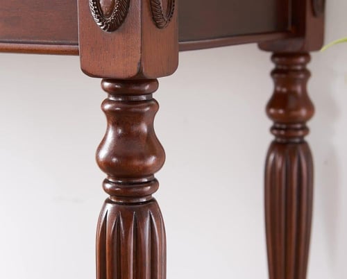 كونسول بتصميم كلاسيك مع كرسي ، المقاس 140 سم ، عمق...