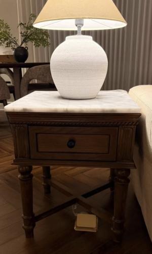 طاولة جانبية ، كمودين ، المقاس 50*50 سم ، ارتفاع 6...