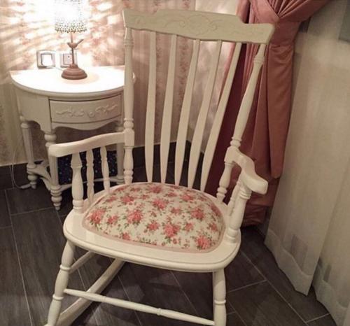 كرسي هزاز ، خشب زان