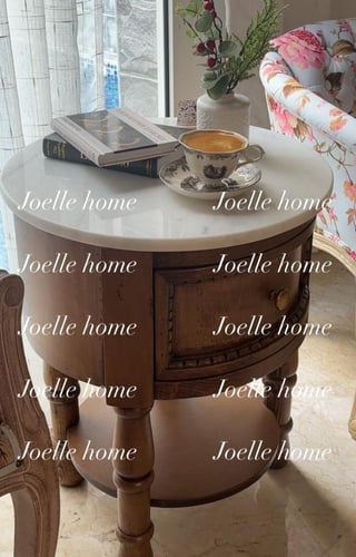 طاولة جانبيه ، كمودين ، مقاس ارتفاعها 60 قطرها 50