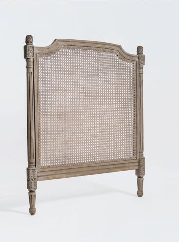 سرير راتان لوح راس سرير ، مقاس 120*120 سم