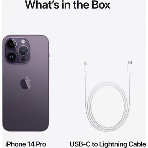 يفون 14 برو بنفسجي غامق 256 قيقا