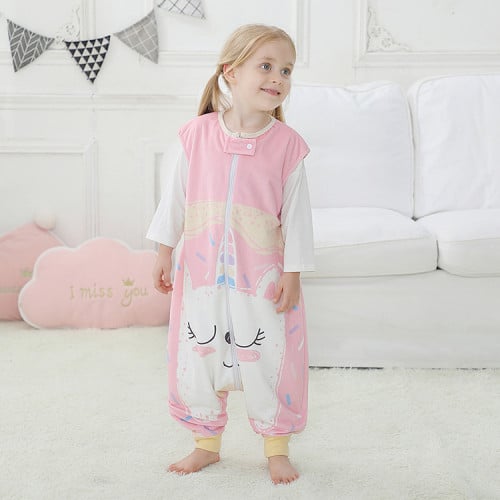 بجامة قطعه واحدة على شكل يونيكورن (كت)