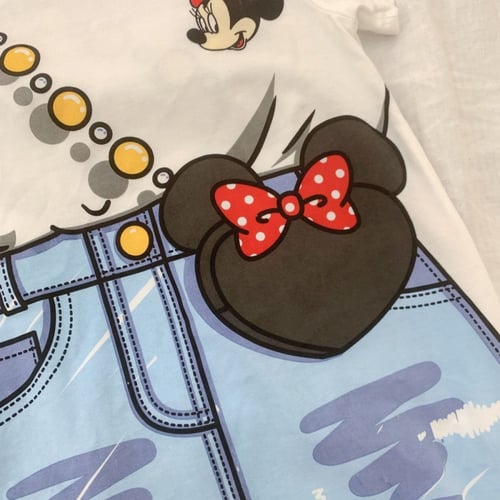 تيشيرت طويل برسمه ميكي ماوس