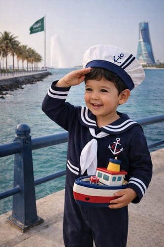 طقم البحار - الاسود