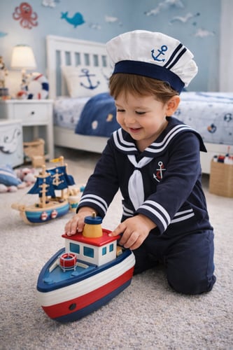 طقم البحار - الاسود