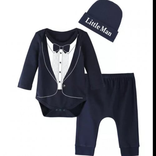 طقم راقي للأولاد - 3 قطع