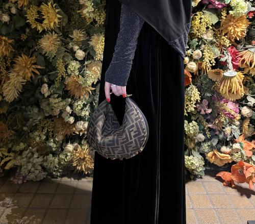 Silver Abaya