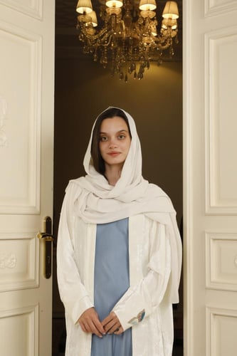 PAPILLON WHITE VELVET