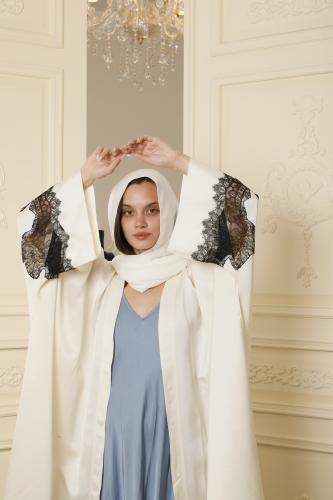 Blanc satin silk