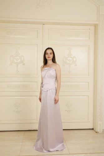 MAUVE FLEUR EVENING SET