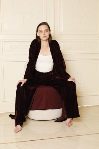 Velvet Two-Piece Set