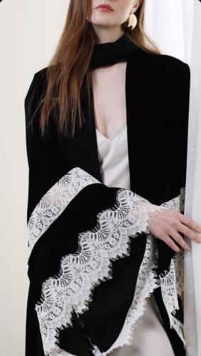 Love and lace black x french lace