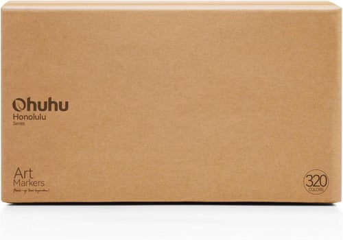 320 لونًا + قلم دمج - ماركر كحولي اوهوهو Ohuhu مزد...