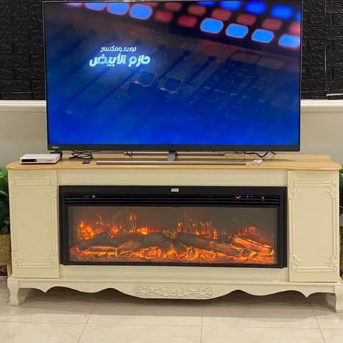 ديكور مدفأة مع الجهاز