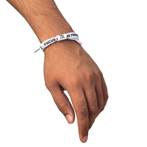 FOUCS ON THE POSITIVE - WHITE