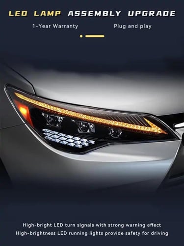 شمعات كامري 2016 - 2017 3 عدسات ليد و شرايح و رمش