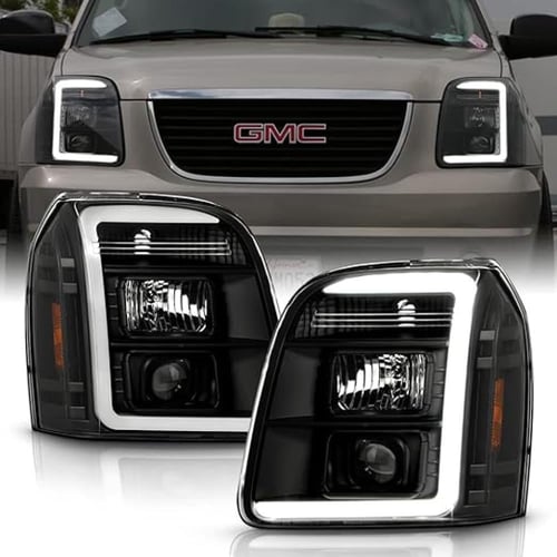 شمعات يوكن 2007 - 2014 عدسة ليد مكحل LED تايواني