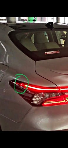 اسطبات كامري 2018 - 2023 ليد طويل بنقطة جراندي طقم...