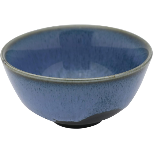 طبق بورسلين عميق أزرق 10 سم