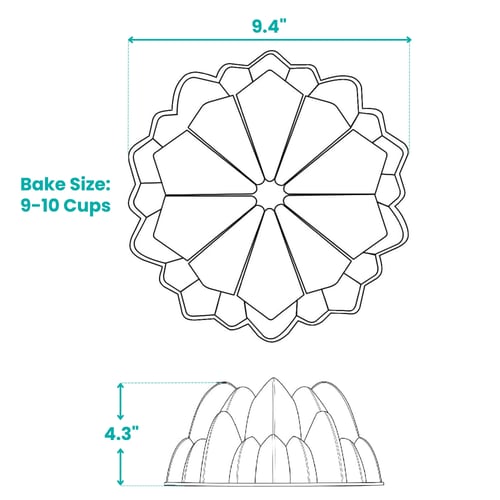 قالب كيك من Baker's Secrets