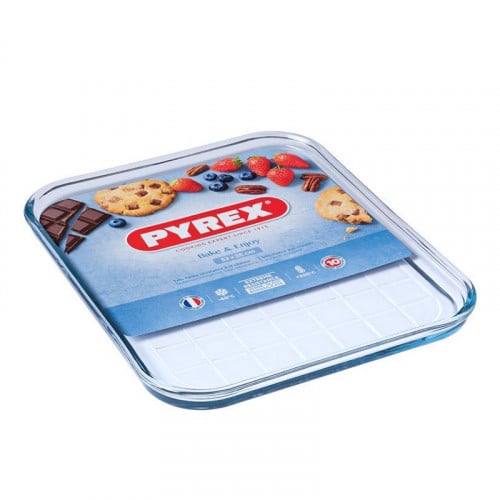 صينية فرن مستطيلة (32*26 سم) من بايركس الفرنسية