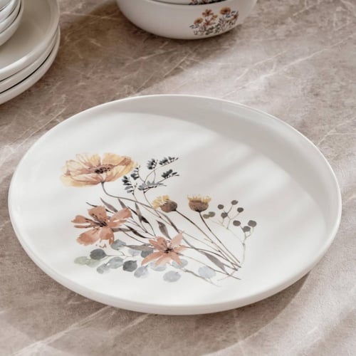 طقم سفرة راقي بنقوش جميلة (16 قطعة)