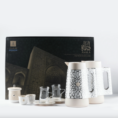 طقم الشاي والقهوة الراقي من مجموعة أصالة