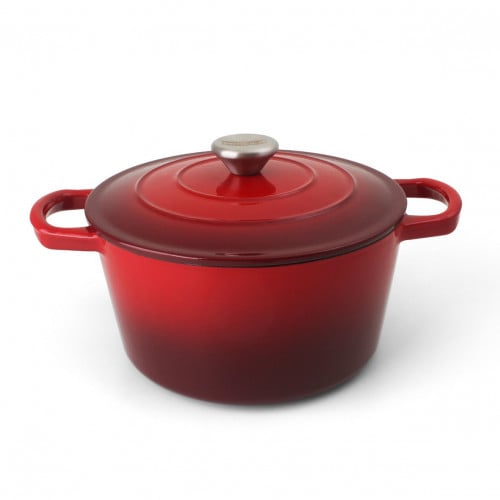 قدر حديد زهر بقطر 23 سم