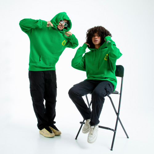 Green HOODIE
