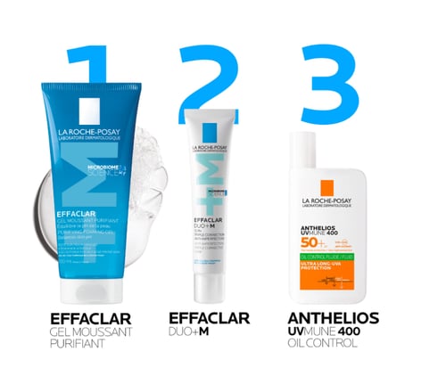 لاروش بوزيه إيفاكلار جل غسول رغوي منظف للبشرة الده...