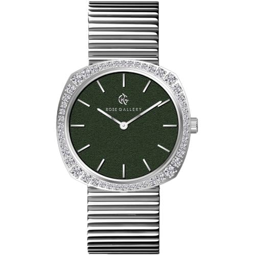 ساعة كاميو الرجالية الفاخرة استيل اخضر