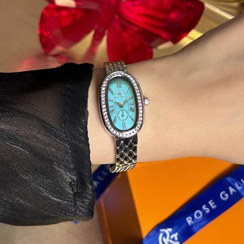 ساعة هارموني النسائية الفاخرة استيل تيفاني