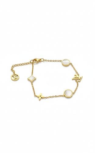 Louis Vuitton logo bracelets, soft