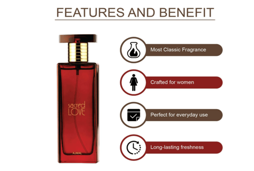 اجمل عطر سكرد لوف او دي بارفان فلورال مسك 50 مل لل...