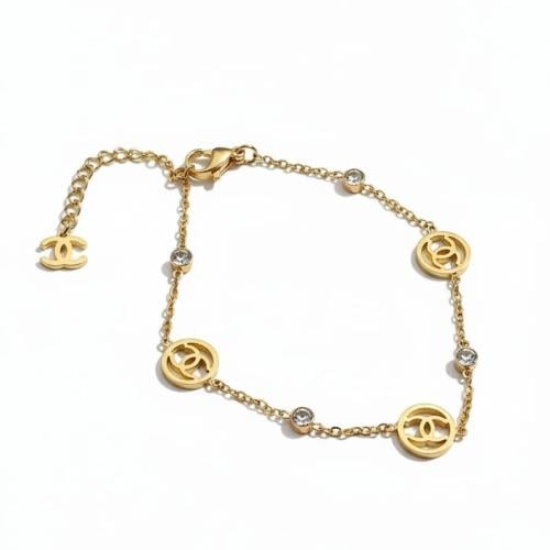 Chanel multi-band shiny bracelet