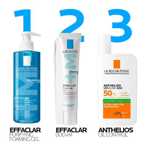 لاروش بوزيه إيفاكلار جل غسول رغوي منظف للبشرة الده...