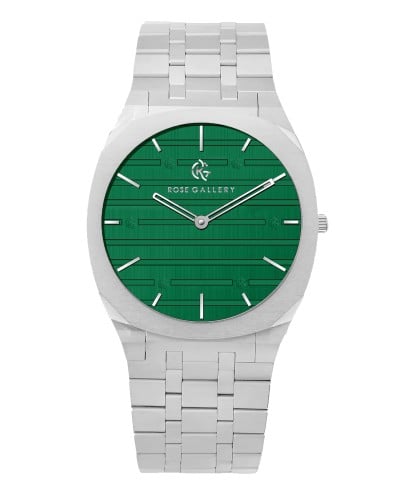 ساعة ارتيست الرجالية الفاخرة استيل اخضر