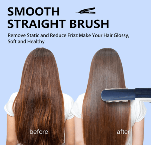 فرشاة مجفف الشعر من LA DIVA مشط فرد خفيف الوزن ومح...