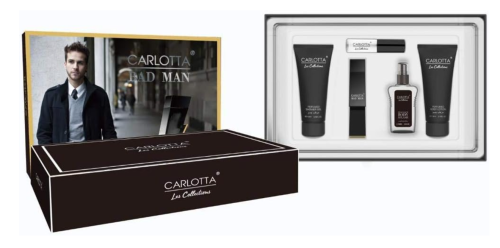 طقم عطور كارلوتا باد مان 5 قطع للرجال.