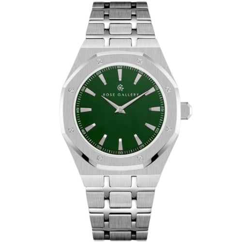 ساعة كاريزما الرجالية الفاخرة استيل اخضر