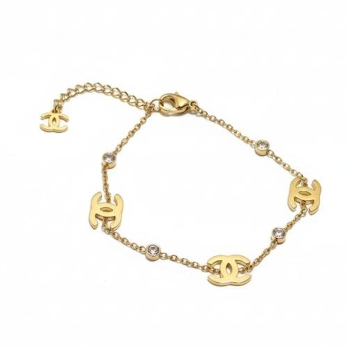 Chanel multi-band shiny bracelet