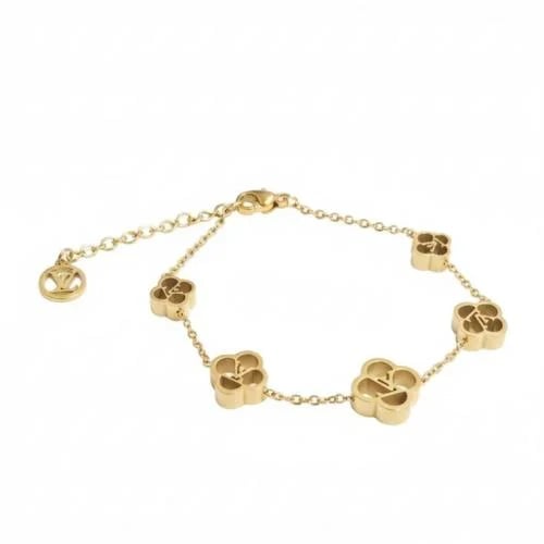 Louis Vuitton logo bracelets, soft