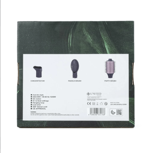 مصفف شعر 3 قطع من يونايتد