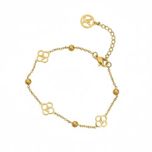 Louis Vuitton logo bracelets, soft