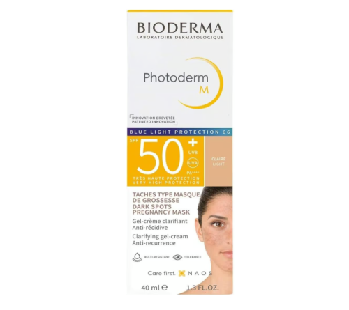 بيوديرما فوتوديرم إم +SPF 50 بلو لايت 66 40 مل