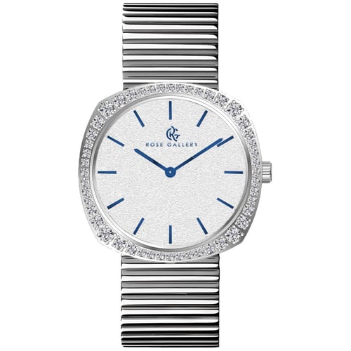 ساعة كاميو النسائية الفاخرة استيل فضي